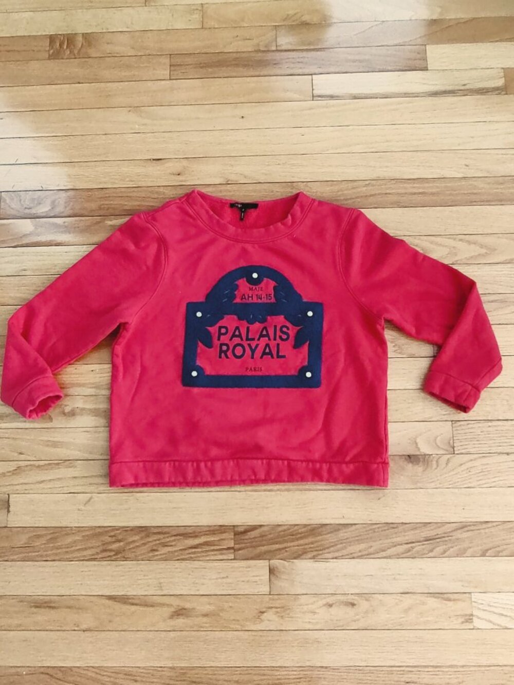 Maje Palais Royal sweatshirt 2 S EUC